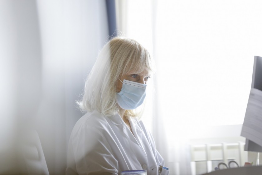 Silke Gillessen Sommer, direttrice medica e scientifica dell’Istituto oncologico della Svizzera italiana (foto di Loreta Daulte) 