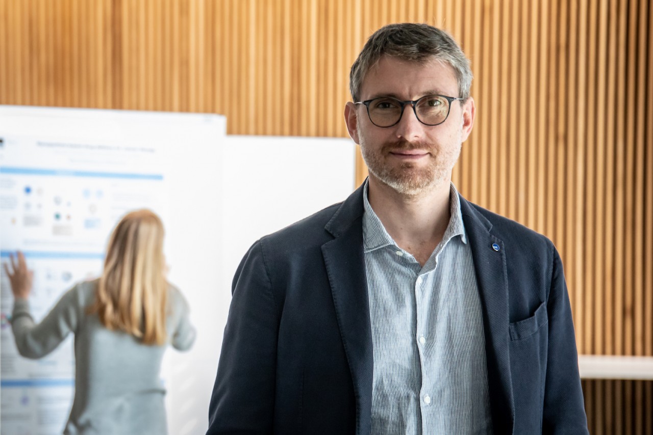 Salvatore Galati, responsabile del Servizio dei disturbi del movimento del Neurocentro della Svizzera italiana (foto di Chiara Micci / Garbani) 