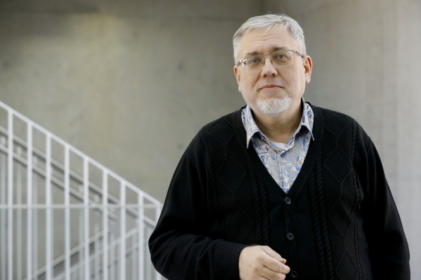 Il professor Alexey Nyporko (foto di Loreta Daulte)