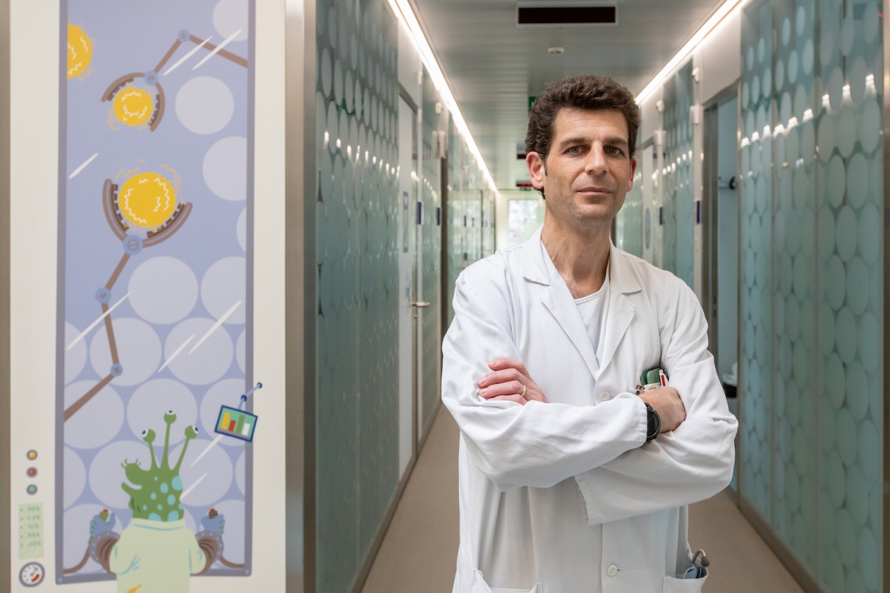 Giacomo Simonetti, direttore medico e scientifico dell’Istituto Pediatrico della Svizzera italiana (foto di Chiara Micci / Garbani)