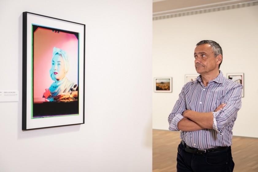 Tobia Bezzola, Direktor des Kunstmuseums der italienischen Schweiz (Foto von Chiara Micci / Garbani)