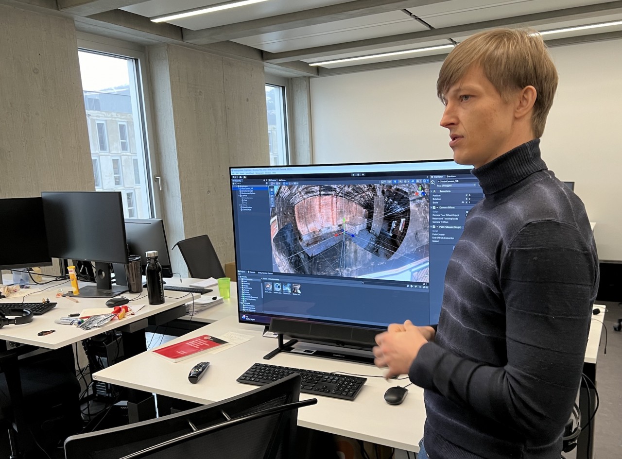 Piotr Didyk, docente alla Facoltà di scienze informatiche dell’Università della Svizzera italiana, è affiliato all’IDSIA USI SUPSI (foto di Eugenio Celesti)