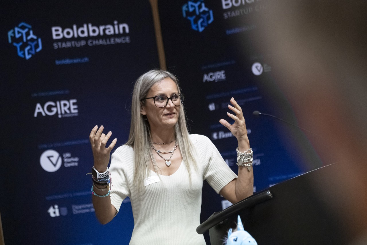 Barbara Pin, responsabile del progetto Boldbrain (foto Fondazione Agire) 