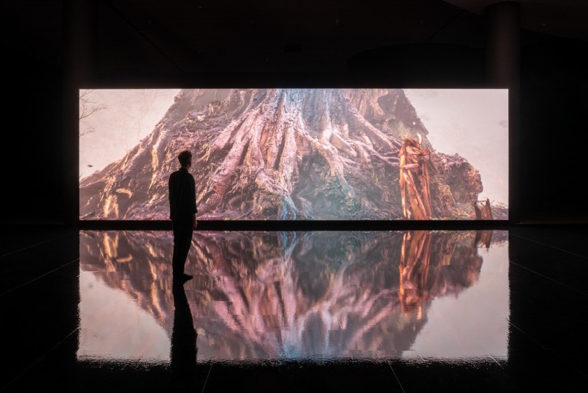 Berl Berl, un’installazione di Jakob Kudsk Steensen all’ARoS Art Museum di Aarhus (Danimarca) - © 2022 photo by David Stjernholm. Image courtesy the artist