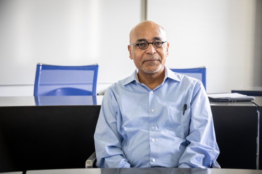 Il professor  Kasisomayajula “Vish” Viswanath (Harvard University) - Foto di Chiara Micci/Garbani