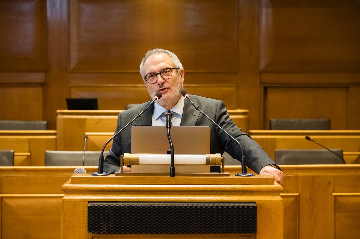 Jean-Jacques Hublin, titolare della cattedra di paleoantropologia al Collège de France e fondatore del dipartimento di evoluzione umana presso l’Istituto Max Planck per l’Antropologia Evolutiva di Lipsia (© Fondazione Balzan) Jean-Jacques Hublin, titolare della cattedra di paleoantropologia al Collège de France e fondatore del dipartimento di evoluzione umana presso l’Istituto Max Planck per l’Antropologia Evolutiva di Lipsia (© Fondazione Balzan)