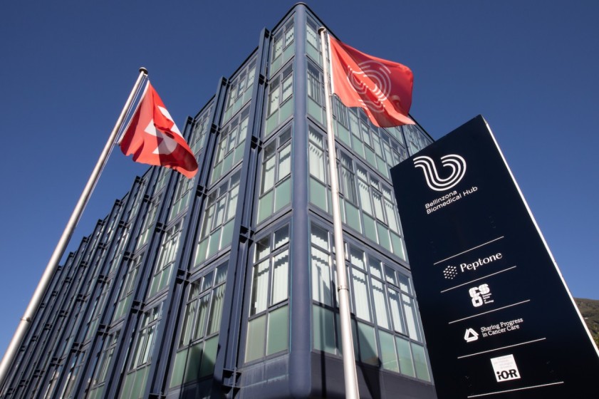 L’ex-sede dell’Istituto di Ricerca in Biomedicina, a Bellinzona, ospiterà gli uffici della società incaricata di gestire lo Switzerland Innovation Park Ticino (foto di Chiara Micci / Garbani)